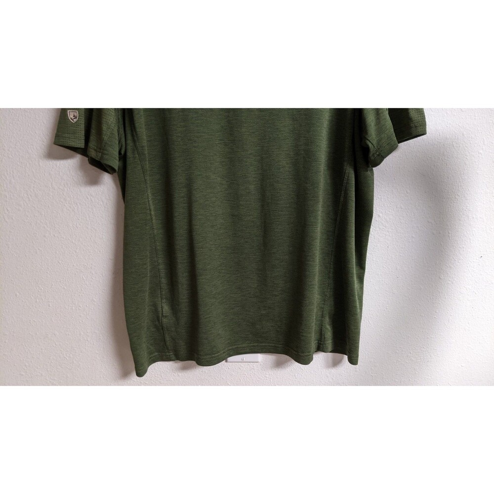 Kuhl Engineered Polo Shirt Mens Green Outdoor Performance Wicking Hiking XXLarge - Picture 12 of 14